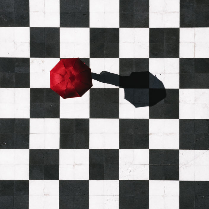 Lorenzo Di Candia "The umbrella on the chessboard"