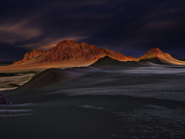 Jinyu Zhao (China) - Rosy clouds on desert wilderness (FIAP HM)